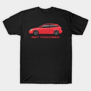 red get focused T-Shirt